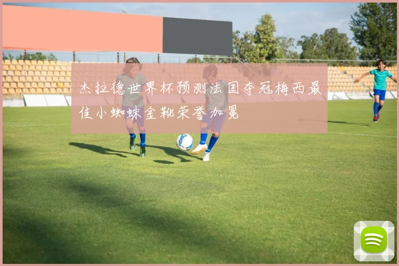 杰拉德世界杯预测法国夺冠梅西最佳小蜘蛛金靴荣誉加冕